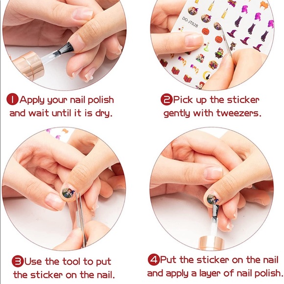 🎃🧙‍♀️Hocus Pocus Nail 💅🏼 Decals (104 total)! - Picture 7 of 7